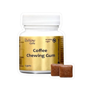 LivNow Cofe | Sugar Free Coffee Chewing Gum | for Coffee Lovers | Anywhere Coffee | Pack of 2 (24 Gums)